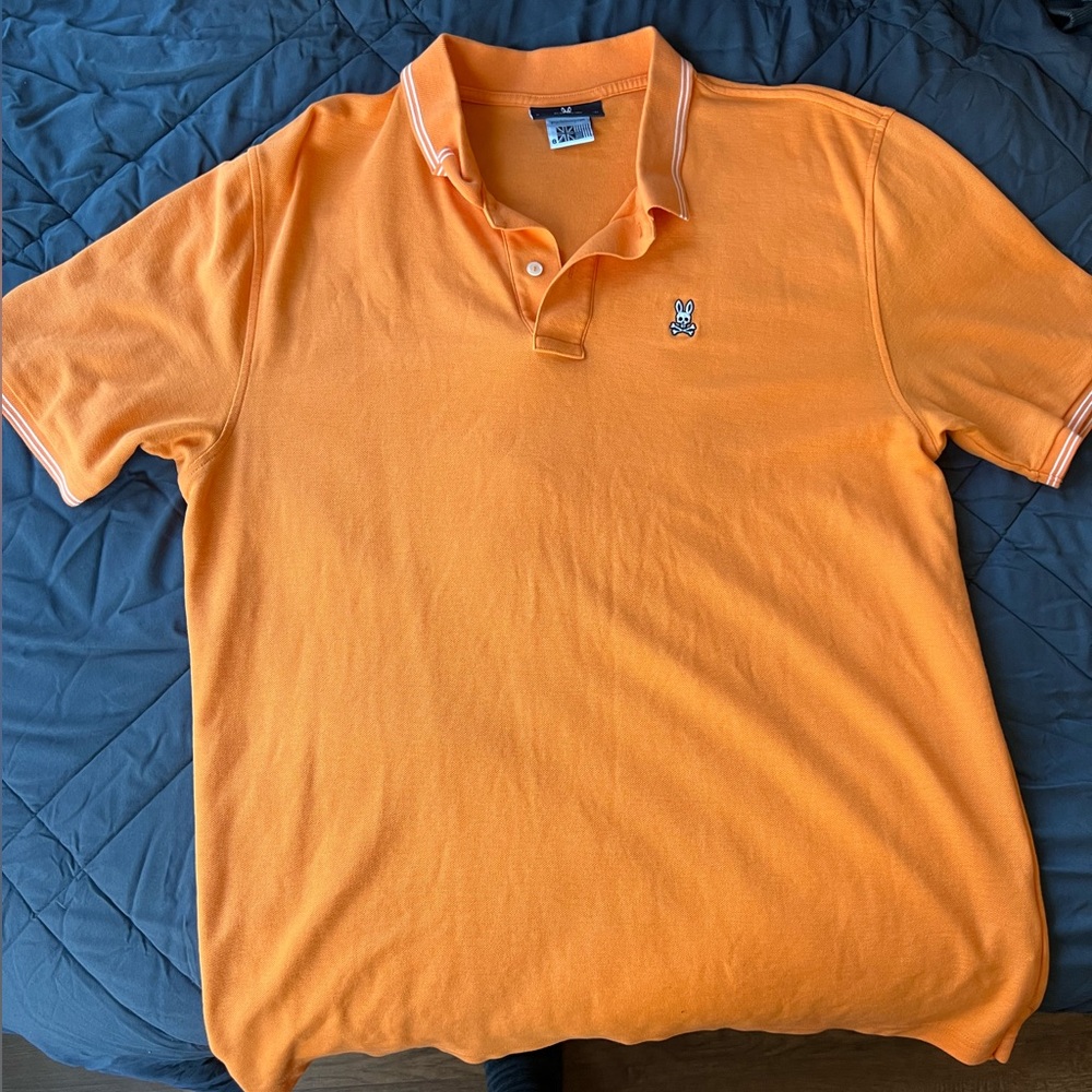 Men's Orange Polo Shirt